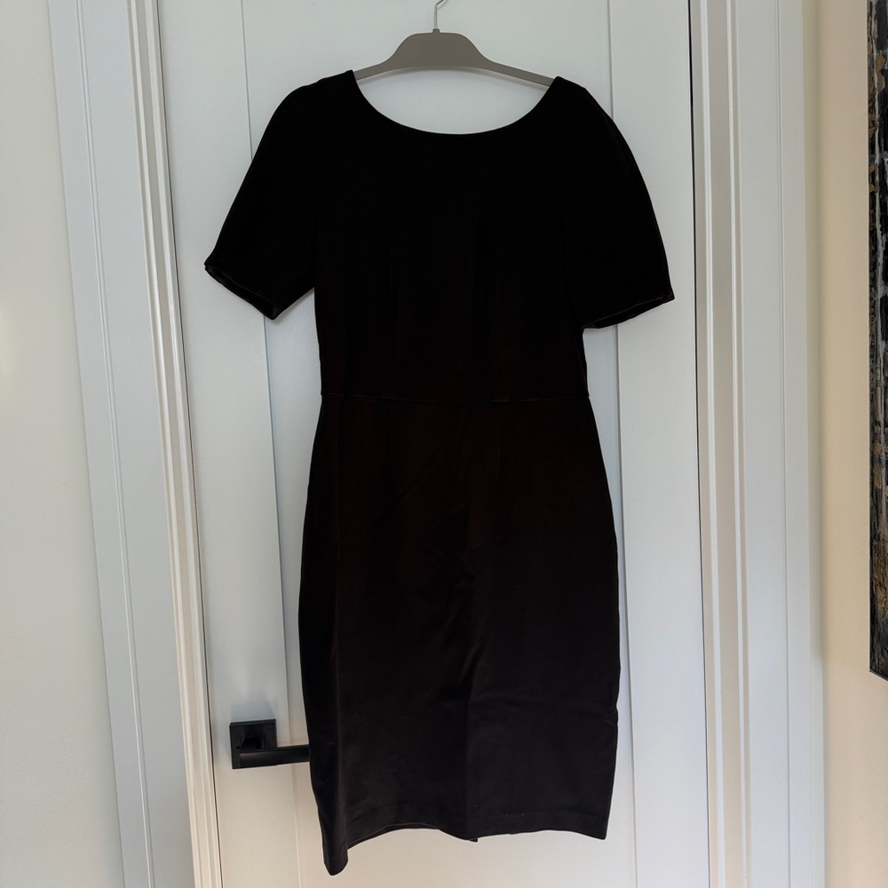 Brooks Brothers Classic Black Midi Dress